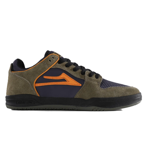 Lakai Telford Low Shoes Ivy Gray Orange