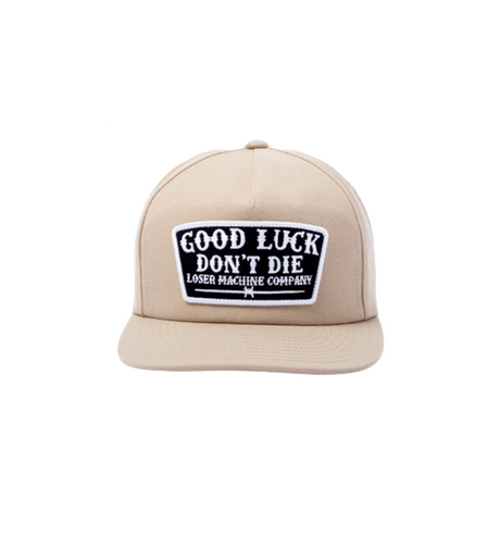 Loser Machine Don't Die Hat Khaki One Size