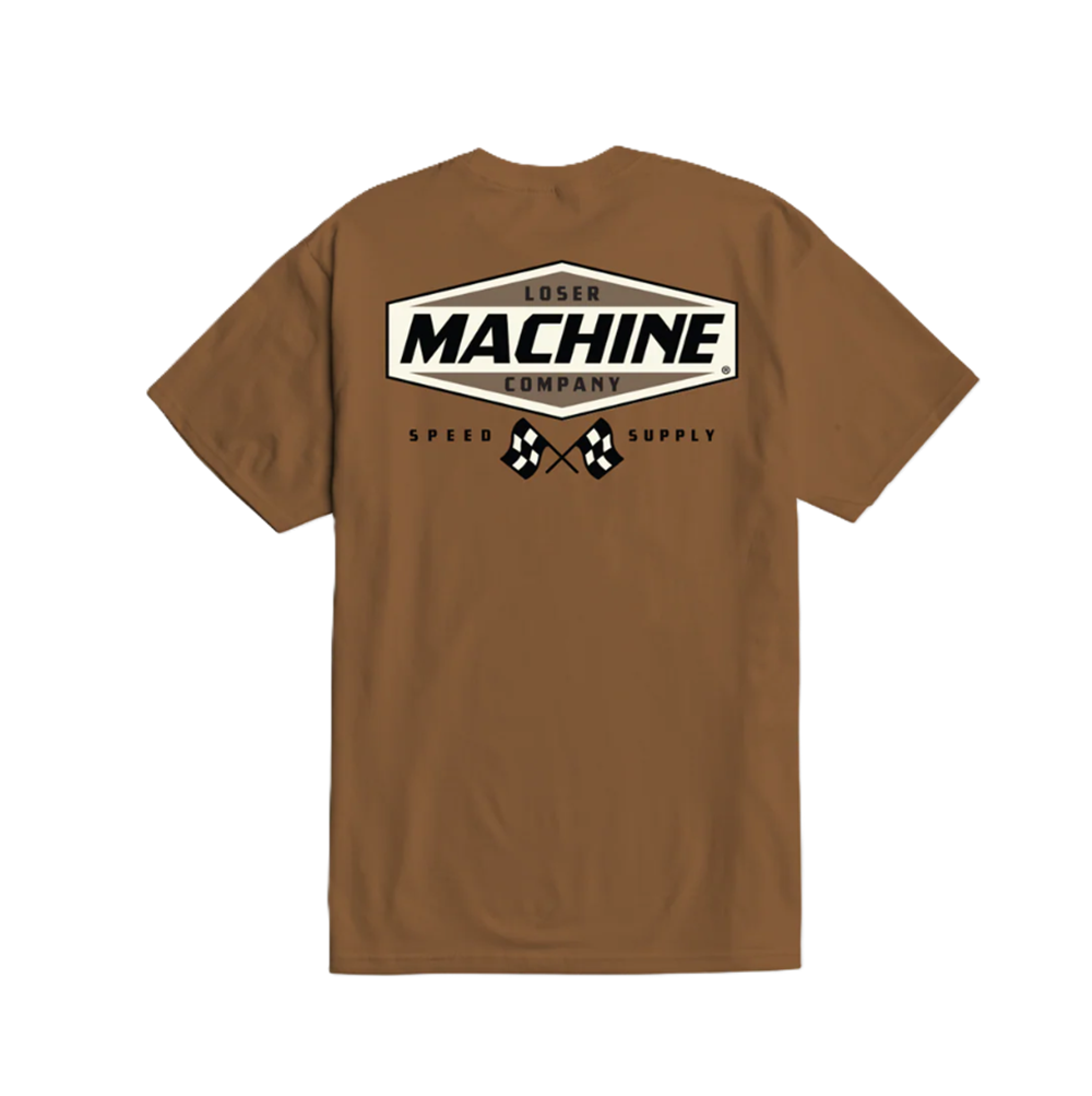 Loser Machine Overdrive Tshirt Brown Sugar