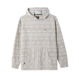 Dark Seas Ginther Knit Hoodie Moss White S