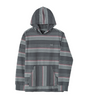 Dark Seas Ginther Knit Hoodie Grey