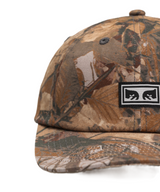 Obey Eyes 6 Panel Hat Camo Velcro