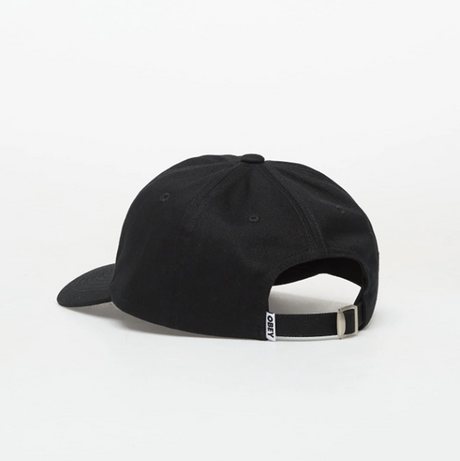 Obey Bold Curve 6 Panel Hat Black Snapback