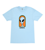 Alien Workshop Believe SS Tshirt Light Blue Medium