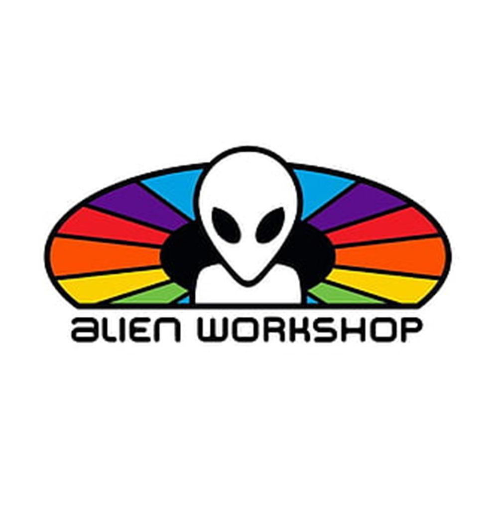 Alien Workshop Believe Skateboard Deck Grey 8.6x14.7WB