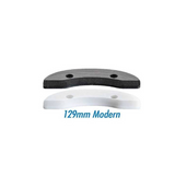 Seismic Skid Plate Black 129mm