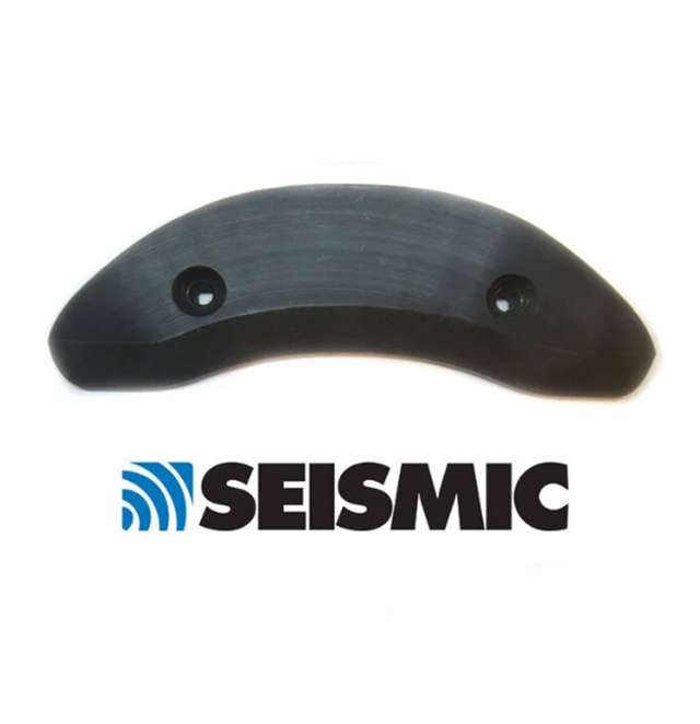 Seismic Skid Plate Black 129mm