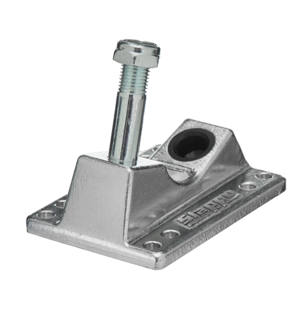 SlappyST1 8hole Hollow Baseplate Silver 8hole