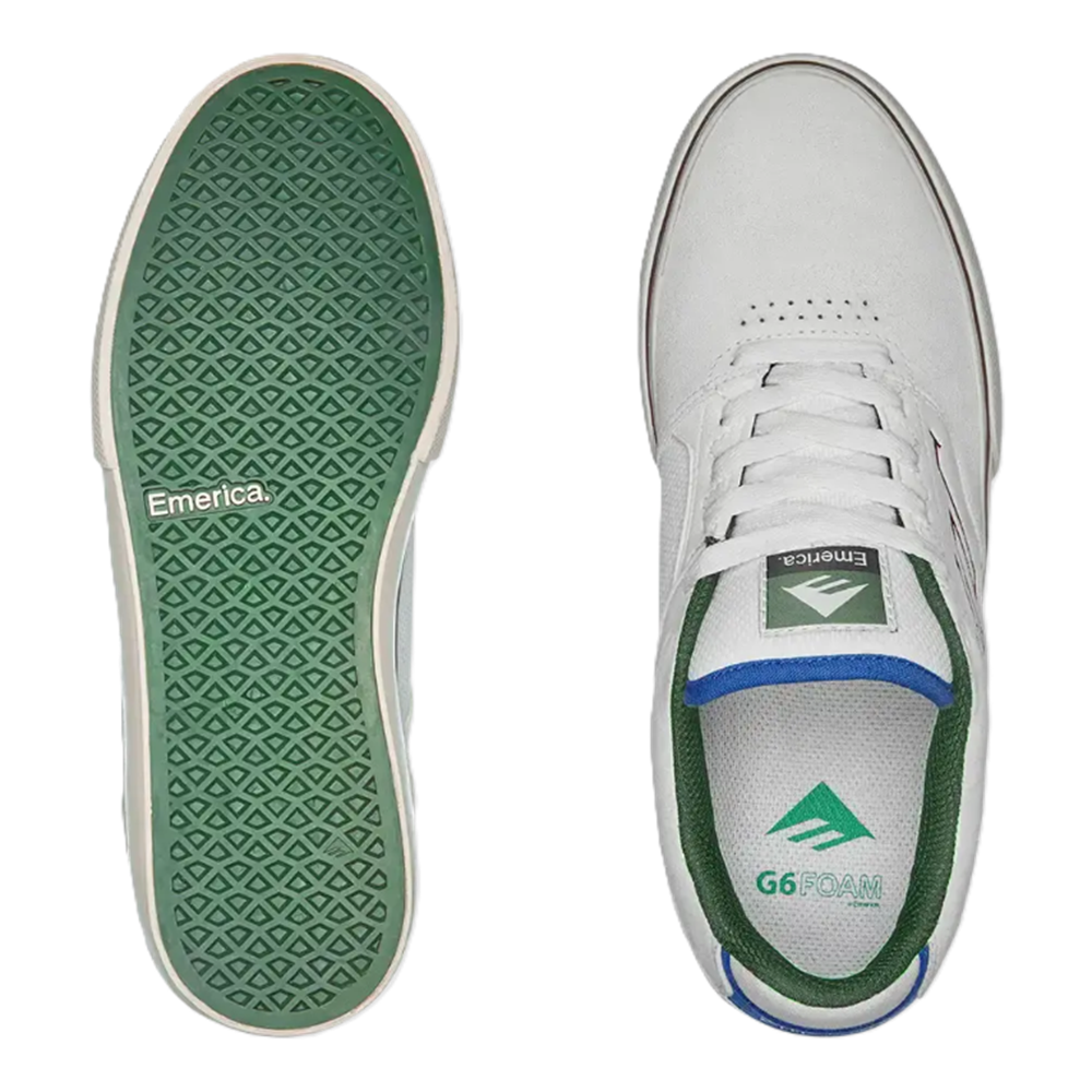 Emerica Low Vulc Skate Shoes Creme