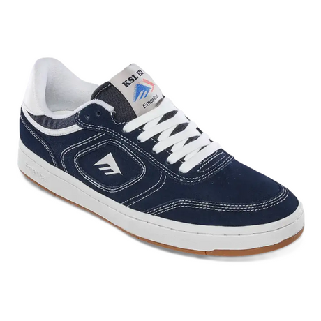 Emerica KSL III Skate Shoes Navy Tan