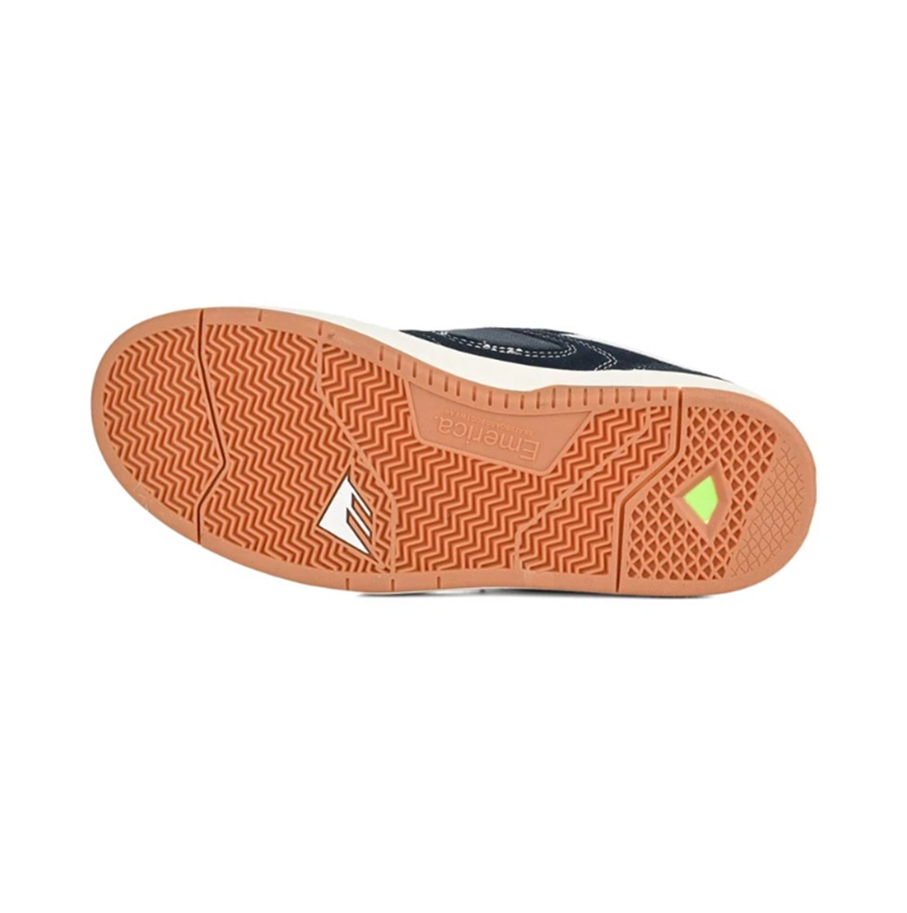 Emerica KSL III Skate Shoes Navy Tan