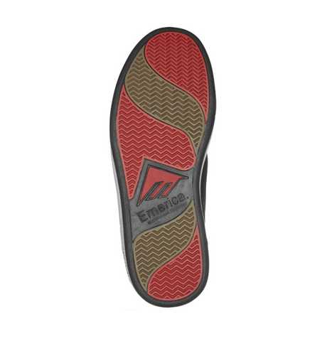 Emerica Heritic Skate Shoes Brown Black