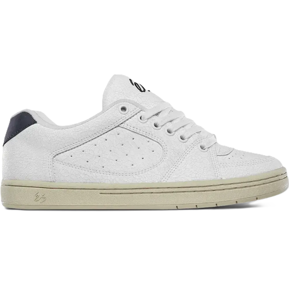 ES Accel Skate Shoes White Tan