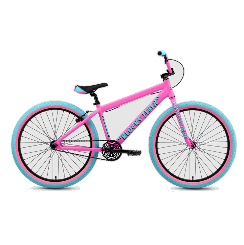 SE Blocks Flyer Bike Pink Bubblegum 26