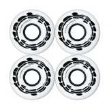 Quasi Stoner Conical Wheels White Black 56/87a