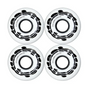 Quasi Stoner Conical Wheels White Black 56/87a