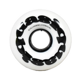Quasi Stoner Conical Wheels White Black 56/87a