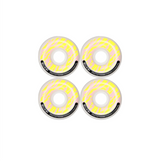 Quasi Protothane Conical Wheels Natural Pink Yellow 52/83b