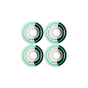 Quasi Protothane Classic Wheels Natural Black Green 54/83b