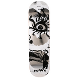 Quasi Rowe Knocker Skateboard Deck Silver Grey 8.5x14.25WB