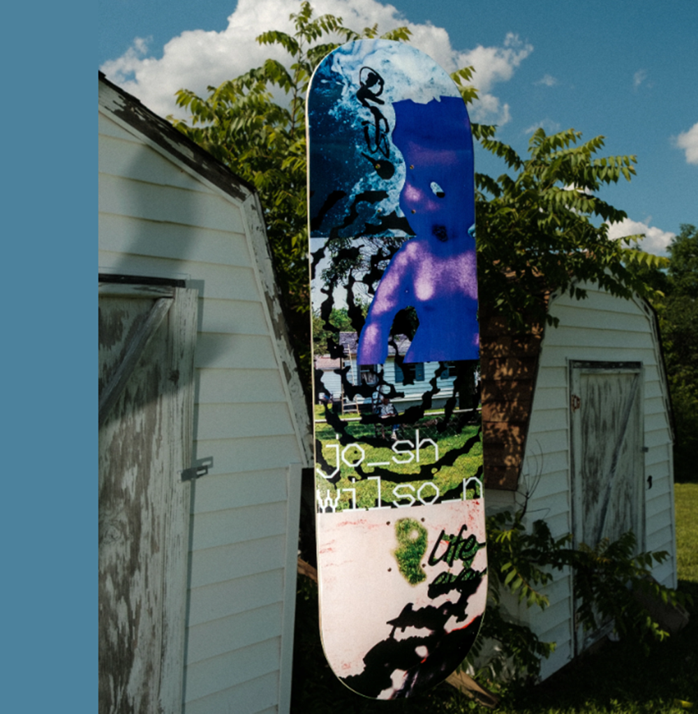 Quasi Wilson Needmore Skateboard Deck Purple Assorted 8x14.25WB