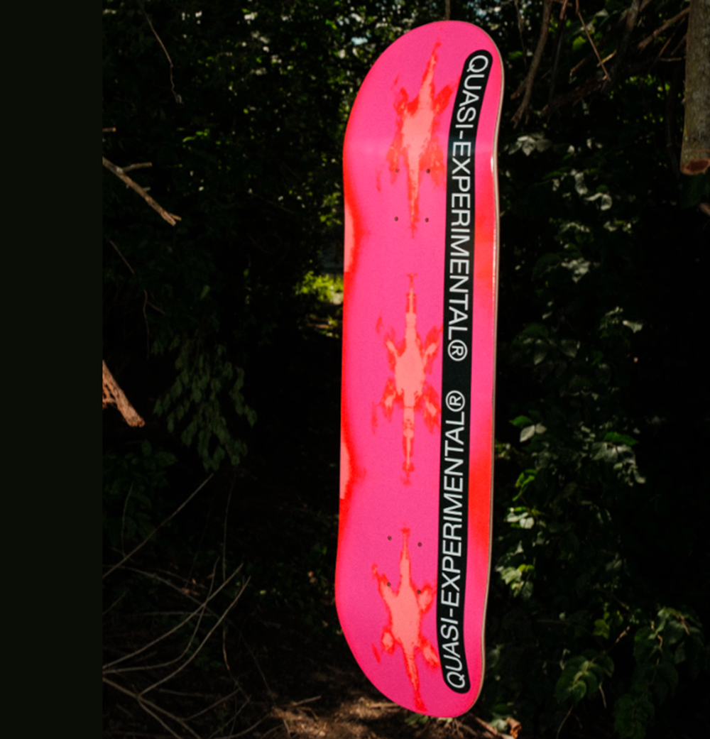 Quasi Hex QC Skateboard Deck Pink 8.12x14.12WB