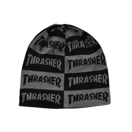 Thrasher Checkered Skully BlackGrey Onesize
