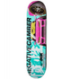 DGK Camber Club Skateboard Deck Teal Pink 8.25x14.3WB