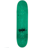DGK Camber Club Skateboard Deck Teal Pink 8.25x14.3WB