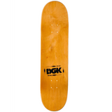 DGK Shrine Skateboard Deck Black Gold 8.5x14.37WB