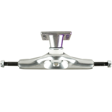 Tensor Reg Aluminum Stencil Mirror Trucks Set Raw Purple 5.5