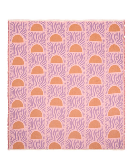 Sand Cloud Sunny Rays Party Blanket Purple XLarge