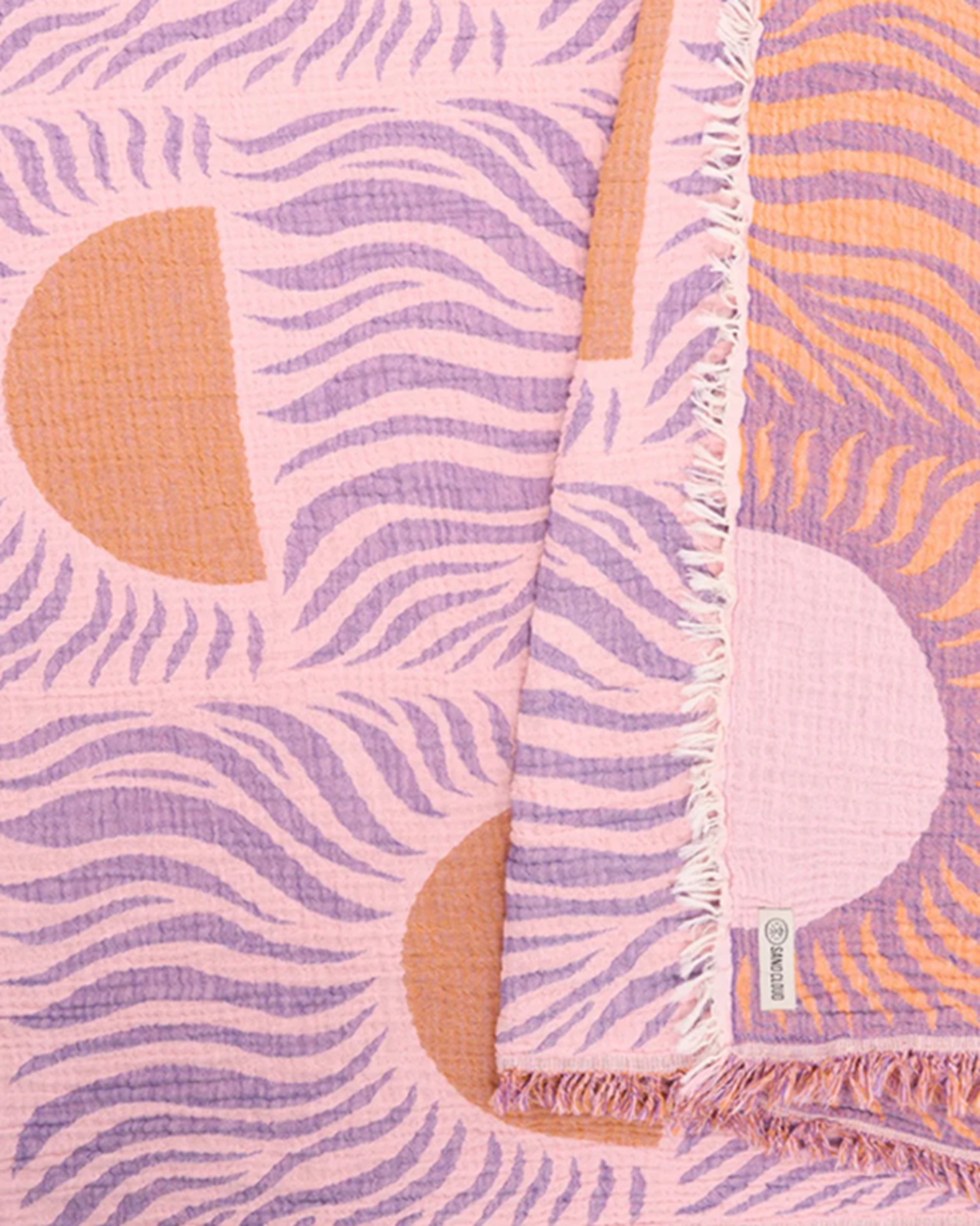 Sand Cloud Sunny Rays Party Blanket Purple XLarge