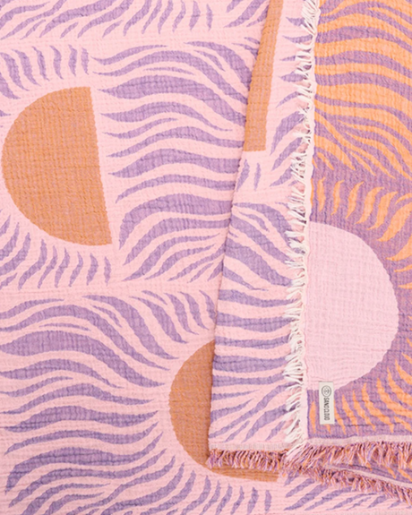 Sand Cloud Sunny Rays Party Blanket Purple XLarge