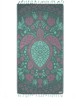 Sand Cloud Jewel Turtle Towel Bayberry Regular