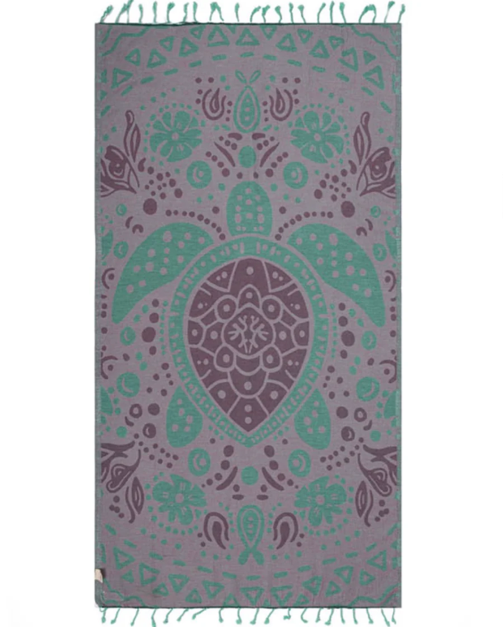 Sand Cloud Jewel Turtle Towel Bayberry Regular