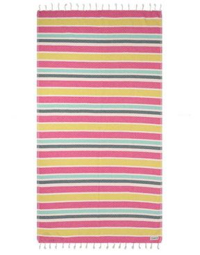 Sand Cloud Roma Stripe Weave Towel Multi Regular