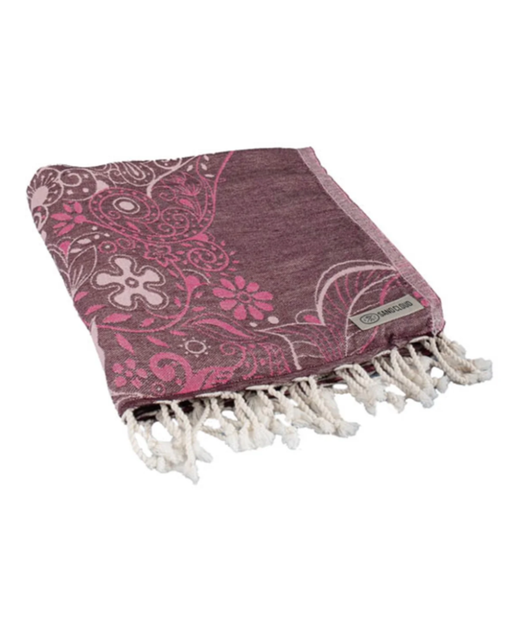 Sand Cloud Floral Dolphins Towel Fig Regular