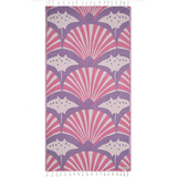 Sand Cloud Geo Manta Rays Towel Magenta Regular