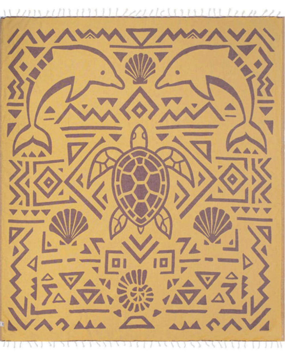 Sand Cloud Ocean Maze Towel Brown XLarge