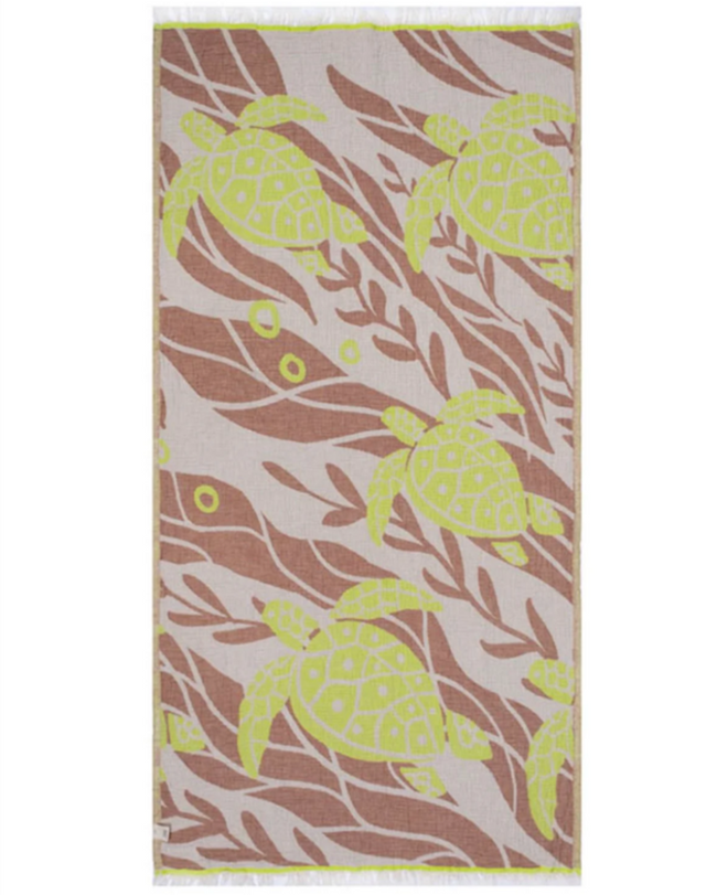 Sand Cloud Sargasso Towel Lime Regular