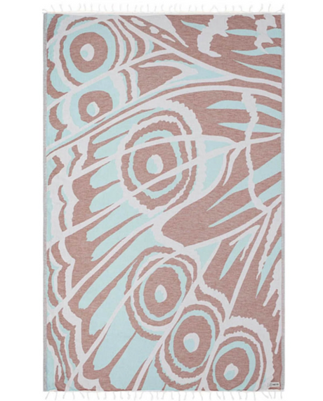 Sand Cloud Sierra Butterfly Towel Mint Large