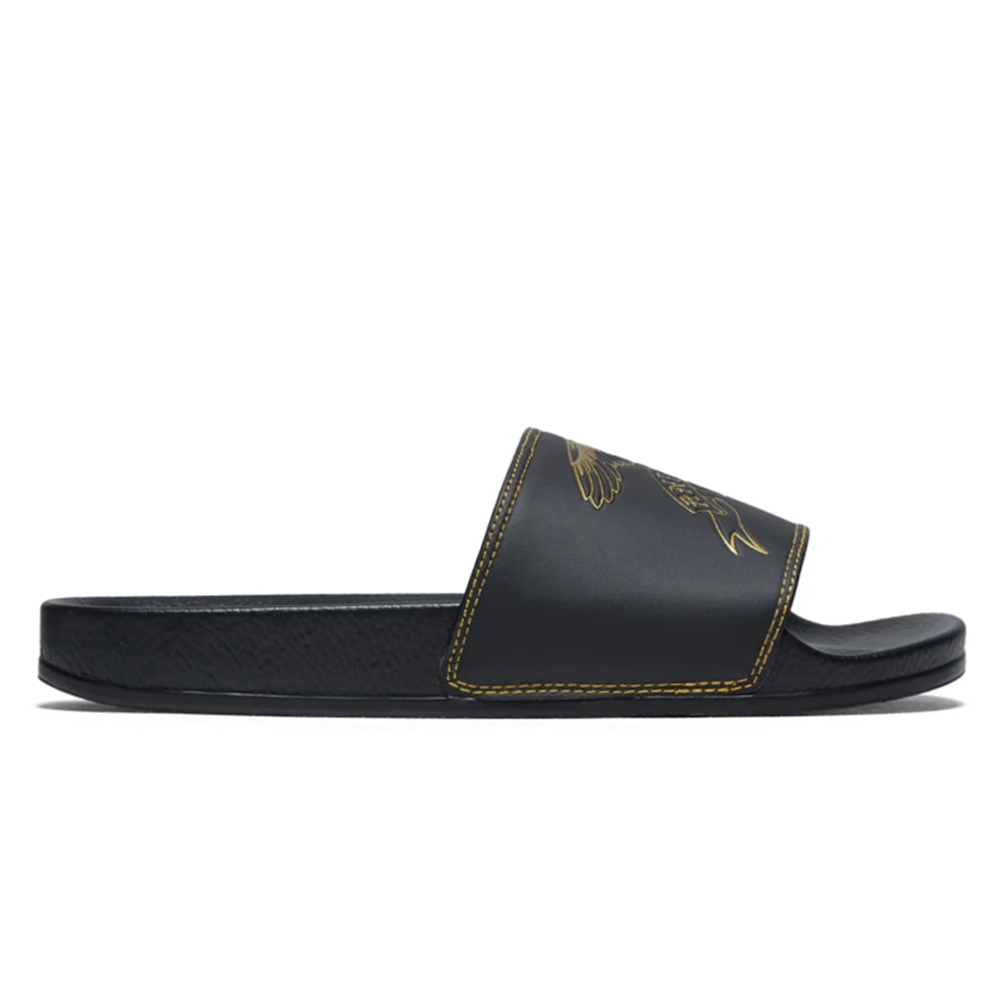 Anti Hero Basic Eagle Slides Black Gold 12