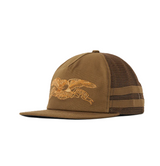 Anti Hero Basic Eagle Trucker H Brown Snapback