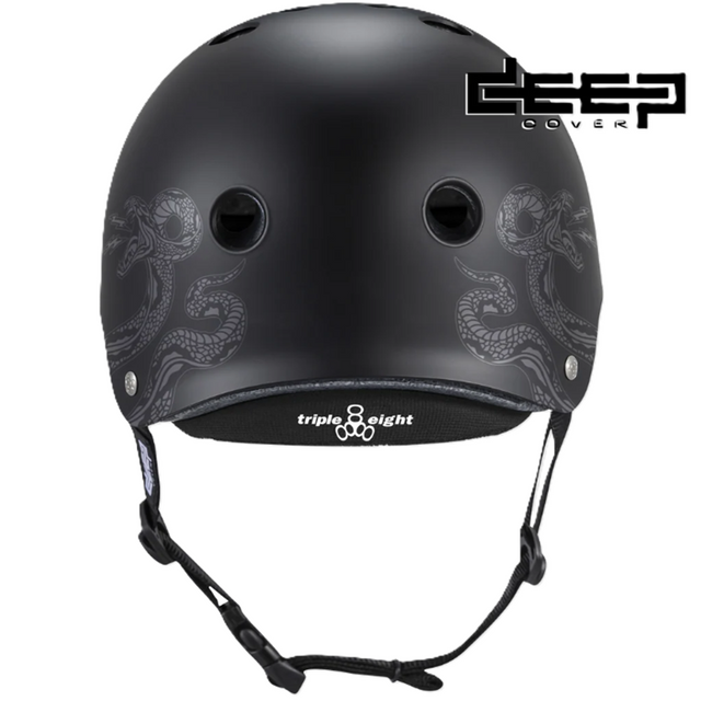 Triple 8 Sloan Deep Cover Helmet Black S/M
