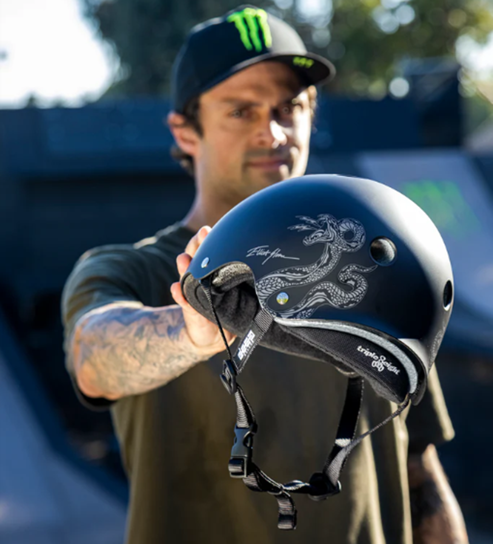 Triple 8 Sloan Deep Cover Helmet Black S/M