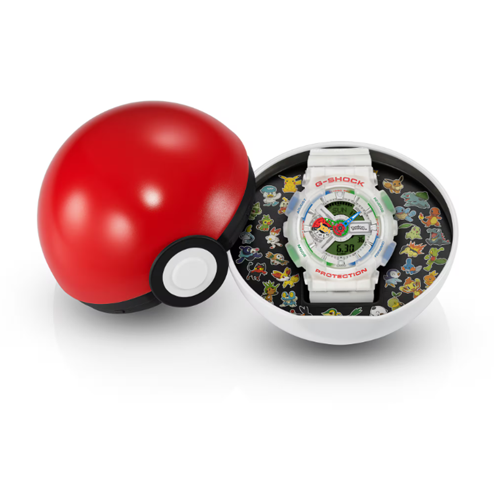 Gshock Pokemon GA110PKM-7A Watch Clear White Onesize