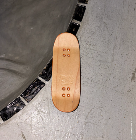 RYSE Broadcast Fingerboard Deck Black 34mm OG Asgard