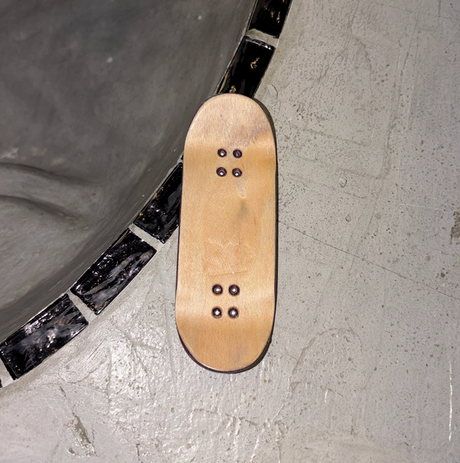RYSE Analog Fingerboard Deck White 34mm OG Asgard