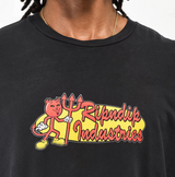RipnDip x WI Nerm Devil Tee Black Yellow Red Small